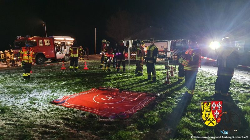 Fachgruppe Drohne im Einsatz