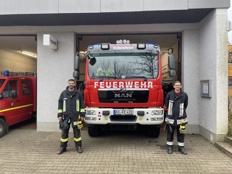 Erstes wasserführendes Fahrzeug in Edelsfeld