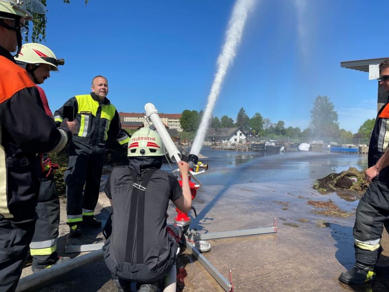 Ausbildungstag der Feuerwehr Auerbach