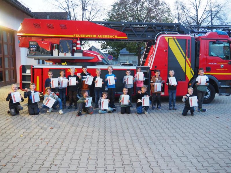 Kinderflamme in Auerbach abgenommen