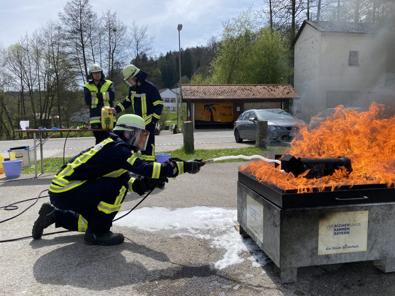 Ausbildung am Schaumtrainer